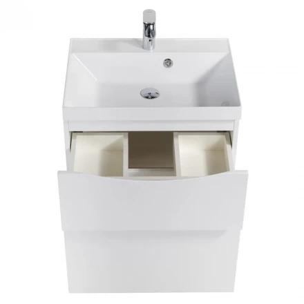 BelBagno KRAFT-900-1C-SO-BO тумба c раковиной подвесная с одним ящиком и одной открытой полкой