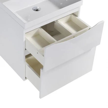 BelBagno KRAFT-900-1C-SO-BO тумба c раковиной подвесная с одним ящиком и одной открытой полкой