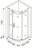 Good Door Galaxy R-100-C-CH Душевой угол