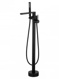 Wonzon &amp; Woghand Stick WW-88649901-MB Смеситель для ванны с душевым гарнитуром белый матовый