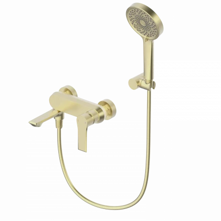 Wonzon &amp; Woghand Brilliant WW-88037079-BG Смеситель для ванны с душем темный графит