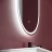 Sancos OV45F Oval зеркало с подсветкой 450х900