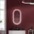 Sancos OV45F Oval зеркало с подсветкой 450х900