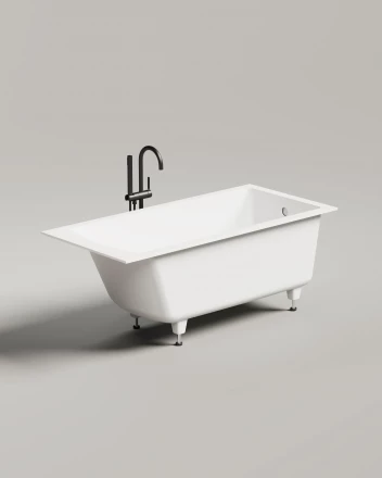 Salini Cascata 105011G Ванна встраиваемая белый 150x70