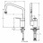 Ideal Standard Cerasprint 2012 B9576AA cмеситель для кухни