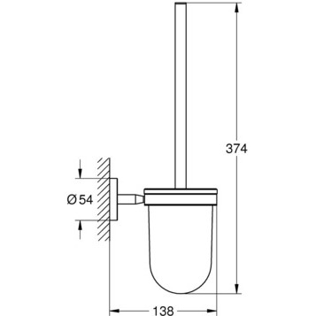 Grohe Baucosmopolitan 40463001 Ёршик