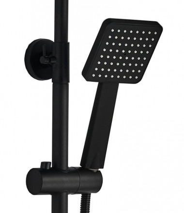 Boch Mann ECO Quadro Black Душевая стойка