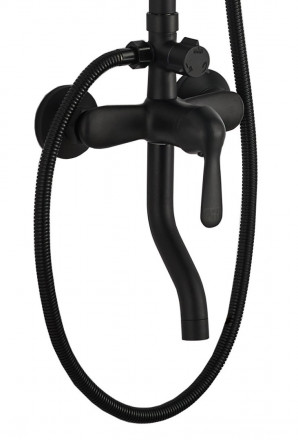Boch Mann ECO Quadro Black Душевая стойка