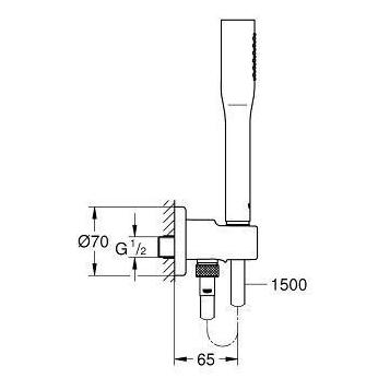 Grohe Euphoria Cosmopolitan 26404000 Душевой гарнитур