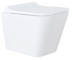 Azario Teramo AZ-0052 Унитаз подвесной безободковый с сиденьем микролифт