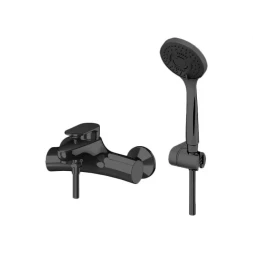 GATTONI H2Omix7000 А0002439019 Смеситель для ванны настенный однорычажный Nero Opaco