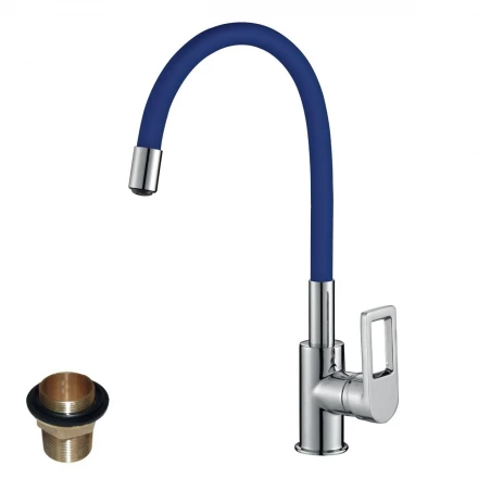 Rossinka Z Z35-35U-Blue Смеситель для кухонной мойки