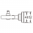 Rose RG1122Q Два стакана с держателем бронза