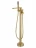 Wonzon &amp; Woghand Stick WW-88649901-BG Смеситель для ванны напольного монтажа темный графит