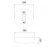 ABBER Glas AK2301DB раковина накладная стеклянная