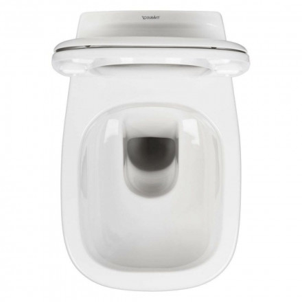 Duravit D-Code 45700900A1 Rimless подвесной унитаз с сиденьем