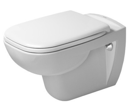 Duravit D-Code 45700900A1 Rimless подвесной унитаз с сиденьем