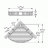 Grohe Baucosmopolitan 40663001 Полочка-решётка