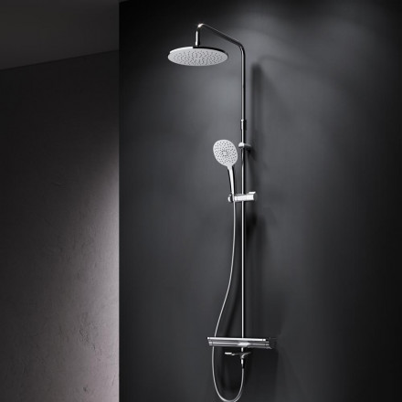 Am.pm F0770A500 Spirit 2.0 Душевая система ShowerSpot с термостатом