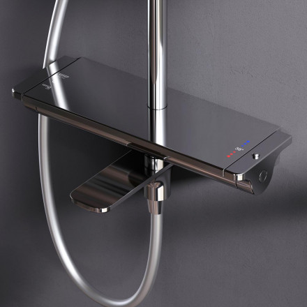 Am.pm F0770A500 Spirit 2.0 Душевая система ShowerSpot с термостатом