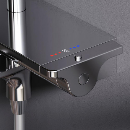 Am.pm F0770A500 Spirit 2.0 Душевая система ShowerSpot с термостатом