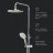Am.pm F0770A500 Spirit 2.0 Душевая система ShowerSpot с термостатом