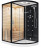 Ceruttispa LUGANO Nero-L Black Комбинированная сауна 180x110