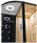 Ceruttispa LUGANO Nero-L Black Комбинированная сауна 180x110