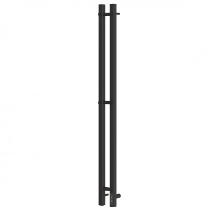 POINT Гермес PN13812B П3 Полотенцесушитель электрический 80x1200 (диммер справа, чёрный)