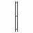 POINT Гермес PN13812B П3 Полотенцесушитель электрический 80x1200 (диммер справа, чёрный)