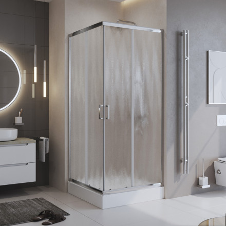 BelBagno UNO-195-A-2-100-CH-CR душевой уголок