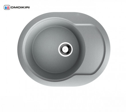 Omoikiri ManOmoikiri Maru 62-GR мойка 620x500 leningrad grey