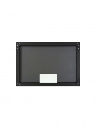 Континент Frame black standart 1000x700 зеркало