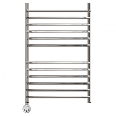 POINT Альфа PN05158SPE П11 500x800 полотенцесушитель электрический с полкой левый/правый, хром