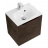 BelBagno KRAFT-800-2C-SO-RNN тумба с раковиной подвесная
