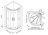 Good Door Galaxy R-TD-100-C-CH Душевой угол