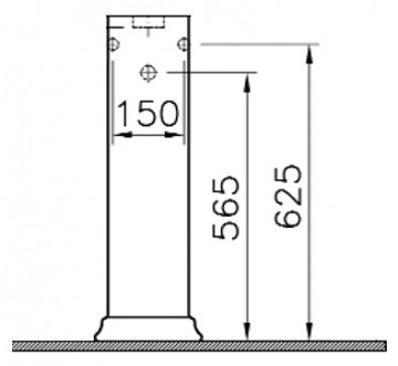 Vitra Serenada 4168B003-0156 пьедестал