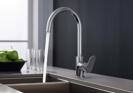 AQUATEK ОБЕРОН AQ1282CR cмеcитель для кухни