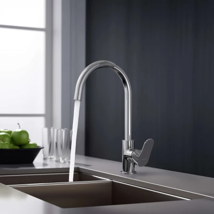 AQUATEK ОБЕРОН AQ1282CR cмеcитель для кухни