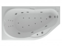 Aquatek Таурус 170x100 Акриловая ванна с гидромассажем левая