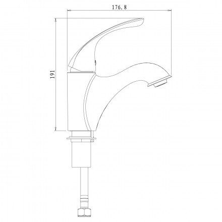 Lemark Intense LM5606C смеситель для раковины