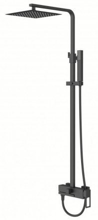 BelBagno LUCI LUC-VSCM-NERO Душевая стойка для ванны