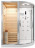 Ceruttispa LUGANO-L White Комбинированная сауна 180x110