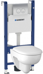 GEBERIT Renova 500.124.TC.R Унитаз с инсталляцией подвесной