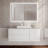 Kerama Marazzi Plaza Modern 120 тумба подвесная с ящиками, белая глянцевая
