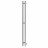 POINT Деметра PN12812 П3 Полотенцесушитель электрический 80x1200 (диммер справа, хром)