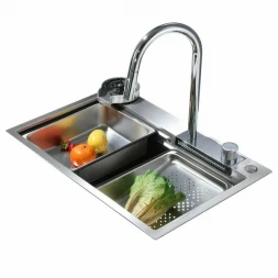 ABBER Wasser Kreis AF2194 хром кухонная мойка 