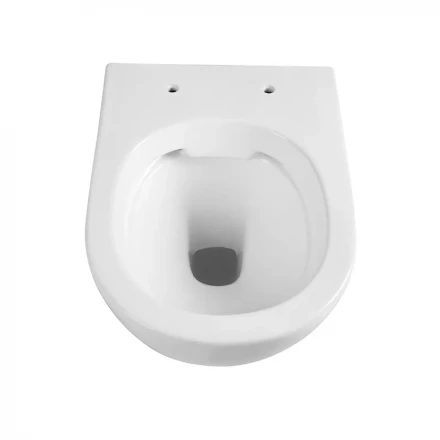Milleau Alby MYL203GW Унитаз подвесной безободковый с микролифтом белый глянец