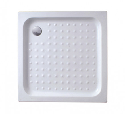 Cezares TRAY-A-A-80-15-W Акриловый квадратный душевой поддон 80x80