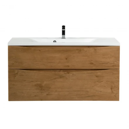 BelBagno KRAFT-1000-1C-SO-RT тумба c раковиной подвесная с одним ящиком и одной открытой полкой